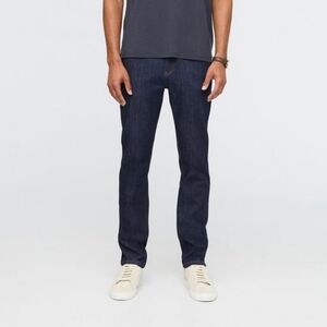 DU/ER Dark Blue Slim Fit Denim Jeans Size 28x32 NWT